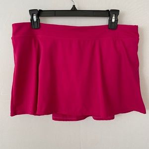 ISLANDER Women's Size 14 Swim Skirt Fuscia Pink